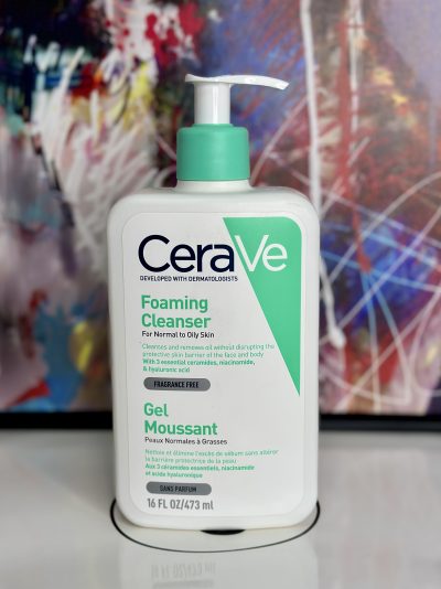 CeraVe Foaming Facial Cleanser, Daily Face Wash for Normal to Oily Skin(473ml)