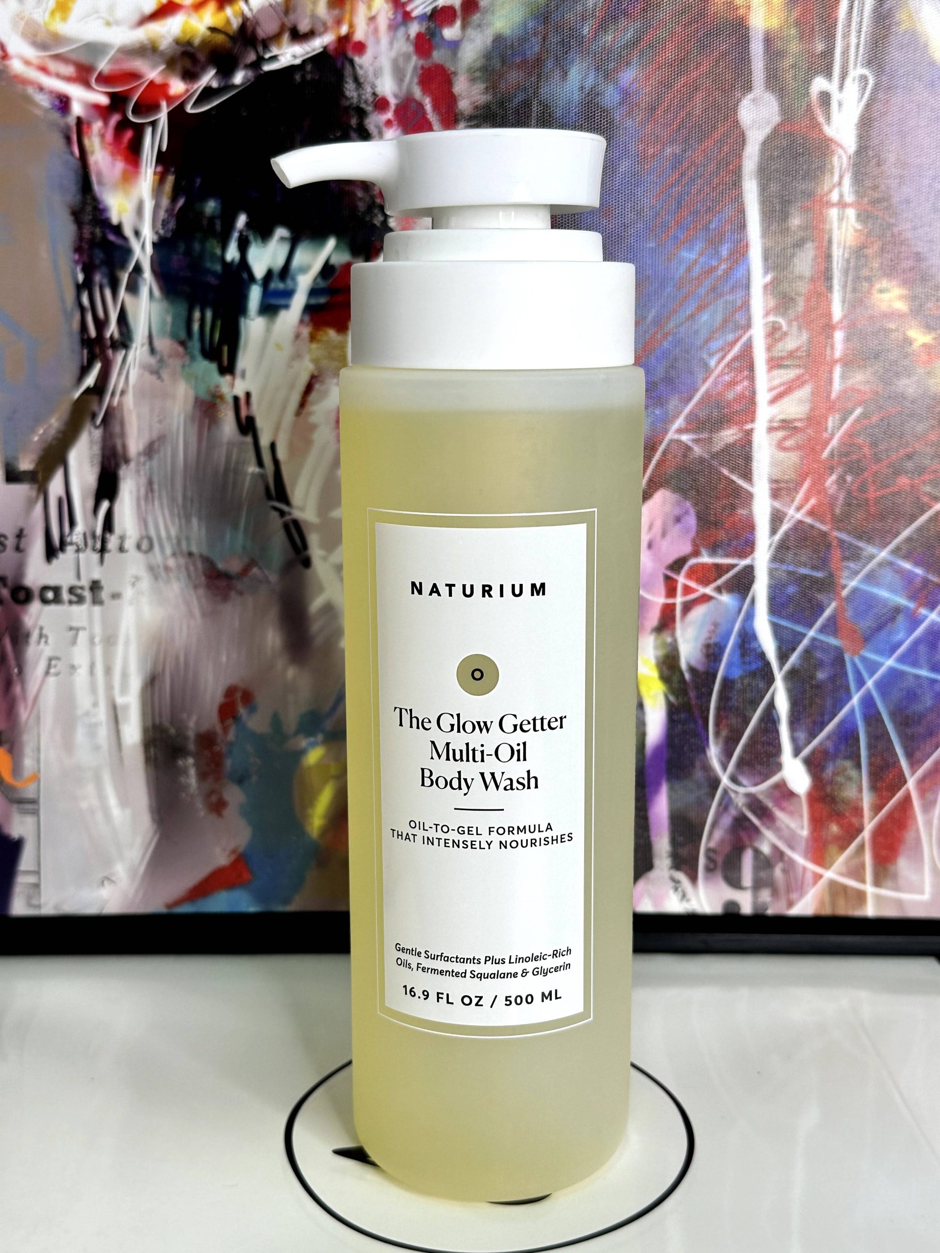 Naturium The Glow Getter Multi Oil Hydrating Body Wash 500ml