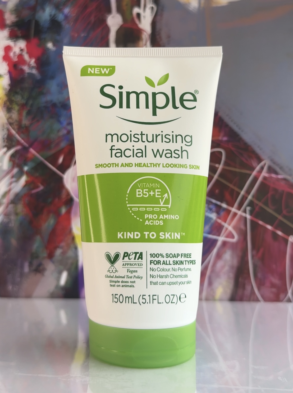 Simple Moisturising Foaming Face Wash 150ml