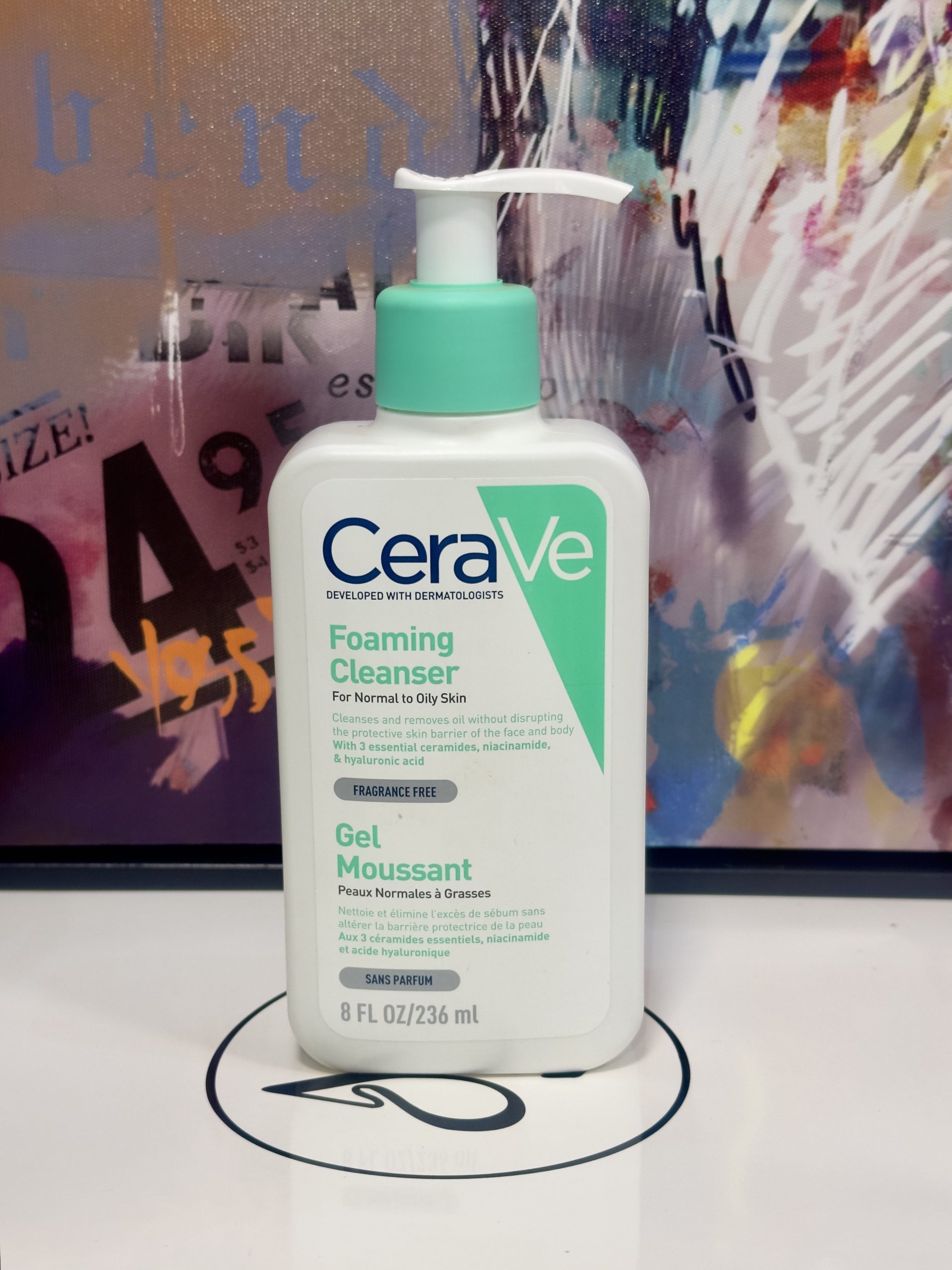 CeraVe Foaming Facial Cleanser, Daily Face Wash for Normal to Oily Skin(236ml)